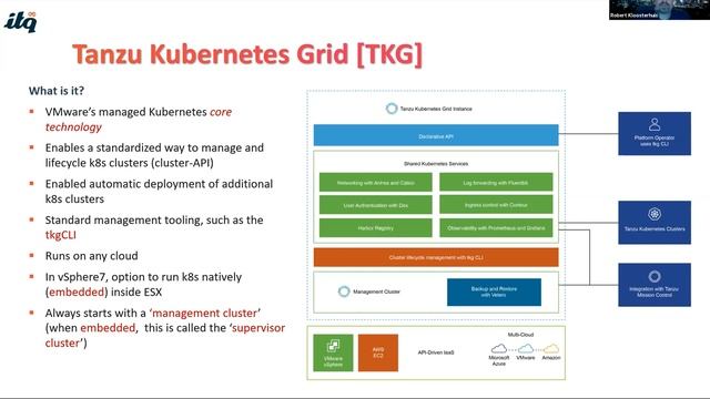 Webinar Tanzu for Beginners - Robert Kloosterhuis смотреть онлайн