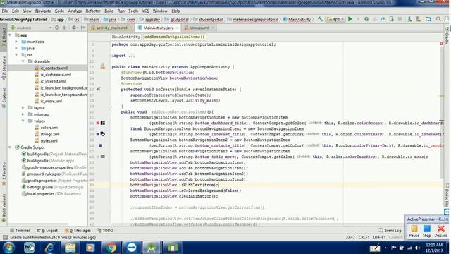How to create bottom navigation view in android studio 3.0 смотреть онлайн