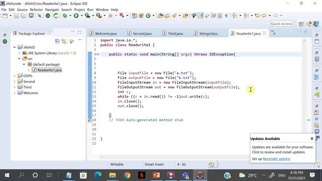 Java Full Course 2023 | File Handling Read A File (FileReader, Buffered Reader, FileInputStream) смотреть онлайн