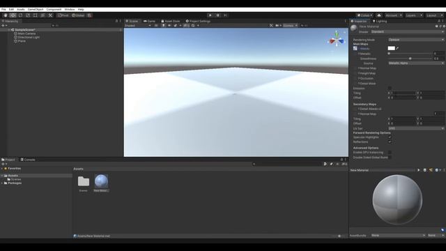 Unity: импорт готовых моделей смотреть онлайн