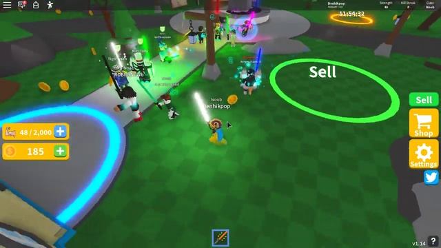 СИМУЛЯТОР ЛАЗЕРНОГО МЕЧА В РОБЛОКС|Roblox Saber Simulator смотреть онлайн