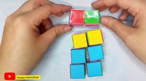 Қағаздан кубик рубик жасау // Кубик рубик из бумаги