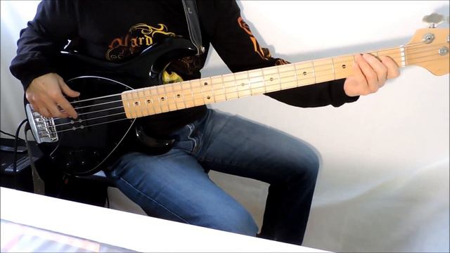 The Weeknd - Blinding Lights (BASS COVER + TAB) смотреть онлайн