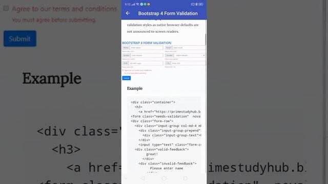 Bootstrap 4 Tutorial App - Android смотреть онлайн