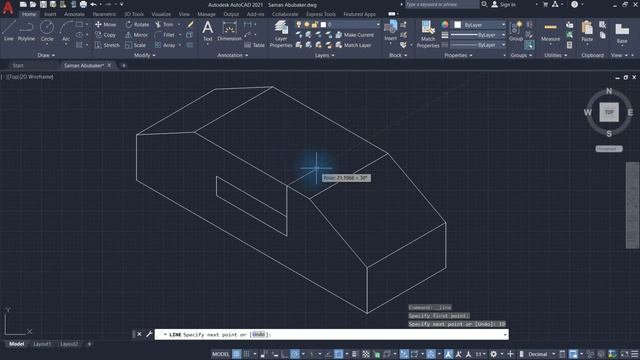 AutoCAD Isometric Drawing Exercise 18 смотреть онлайн
