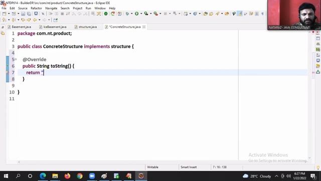 DAY 23 | Builder Pattern | Jan 22nd 2022 смотреть онлайн