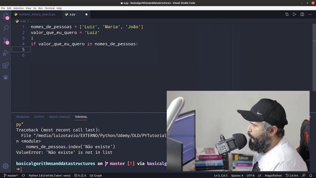 Como encontrar valores em listas Python смотреть онлайн