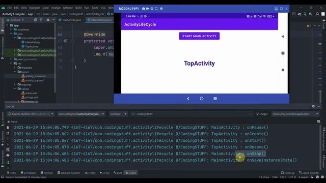 Activity Lifecycle : Most Important Interview Topic Explained in Detail ( Android Development ) смотреть онлайн