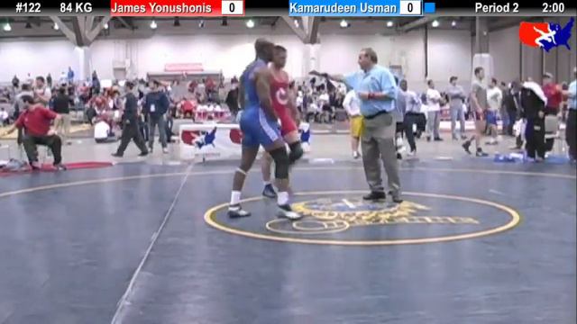 FS Qualifier 84 KG: James Yonushonis vs. Kamarudeen Usman Cons. Round 5 смотреть онлайн