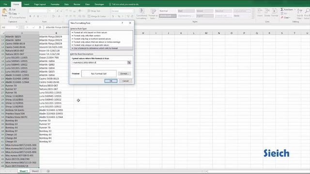 Excel Compare Two Lists смотреть онлайн
