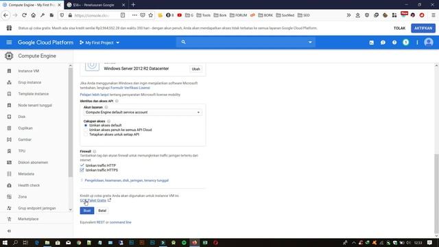 Cara Membuat VPS Windows Server di Google Cloud Platform - RPD Windows Server смотреть онлайн