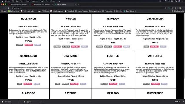 Walkthrough: Data Templates in Vue.js смотреть онлайн