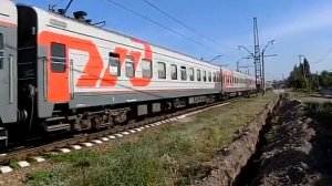 ЧС2 с поездом Варна-Саратов