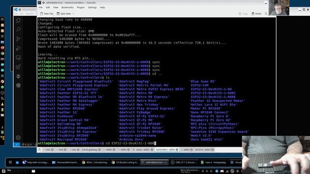 Circuitpython on Bare metal Raspberry Pi Zero and setting up ESP32-S3 for Circuitpython смотреть онлайн