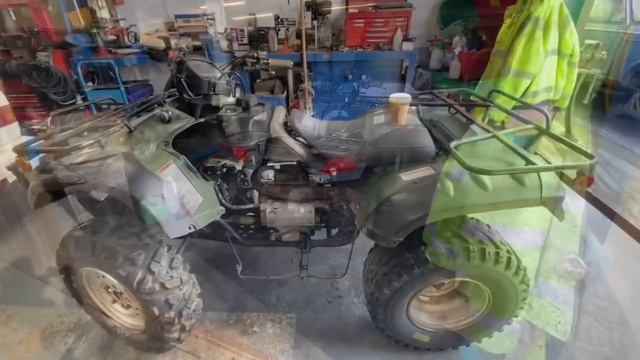 Crash Damaged Honda 350cc 4X4 Quad Bike Spares or Repair смотреть онлайн