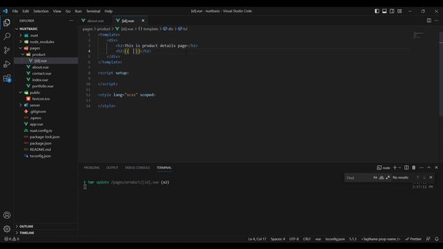Nuxt 3 | Crush Bangla Tutorial | Part 5 смотреть онлайн