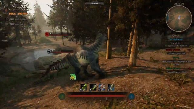 |PATH OF TITANS| Барсболдии против алло,стадо травов против барсболдии смотреть онлайн