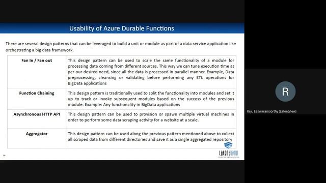 A deep dive into Azure Function - Webinar from the Peer Learning Series смотреть онлайн