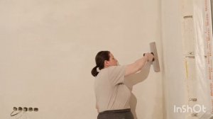 Как угловым шпателем выровнять угол