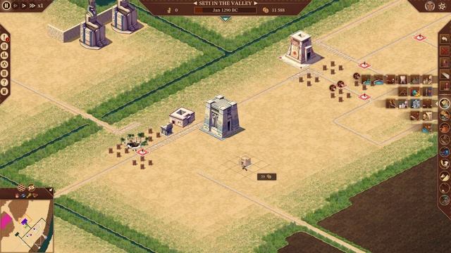 S2:E5 Pharaoh: A New Era - Cleopatra - Seti in the Valley - Hard Difficulty - Part One смотреть онлайн