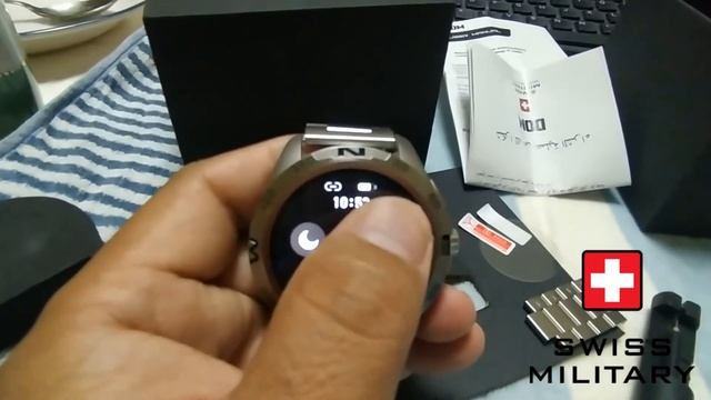 Swiss Military DOM Smartwatch Stainless Steel