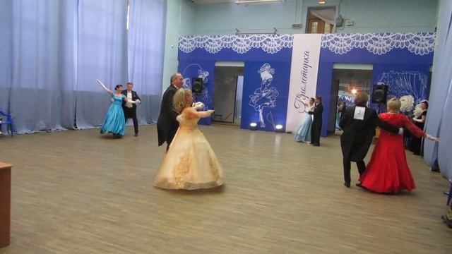 Полонез-Мазурка. Категория "Сеньоры. Продолжающие - 1". Фестиваль "Верхневолжский триумф 2022" смотреть онлайн