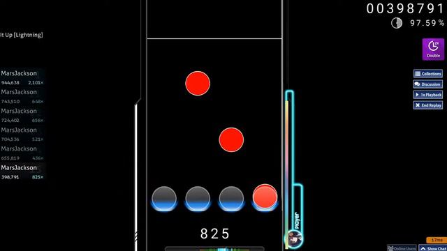 Osu! Mania [4k] Camellia - Light It Up (DT) : 6.5* 95.04% 578pp смотреть онлайн