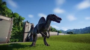 Все хищные динозавры в игре Jurassic world  evolution