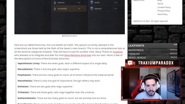 ASÍ SERÁ LA RELIGIÓN Y LA FE DE LOS SIETE en el MOD de JUEGO DE TRONOS de CRUSADER KINGS 3 смотреть онлайн
