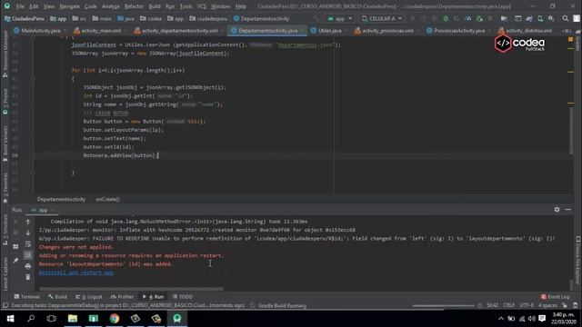 App de Ciudades en Android смотреть онлайн