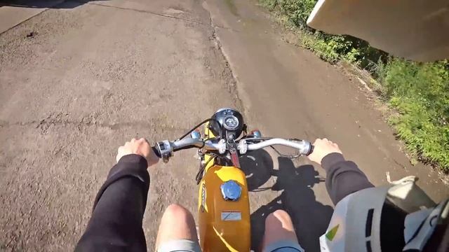 HONDA APE 100 - МИНИ-БАЙК ВЕЗДЕХОД | МОТОЦИКЛ ДЛЯ ШКОЛЬНИКА смотреть онлайн