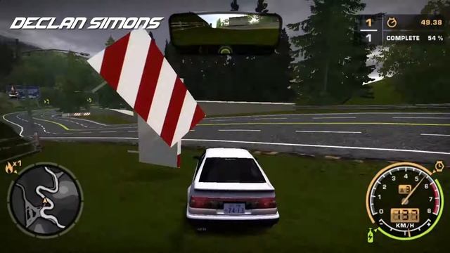 Toyota Corolla GT-S (AE86) (Tuned) Gameplay | NFS™ Most Wanted смотреть онлайн