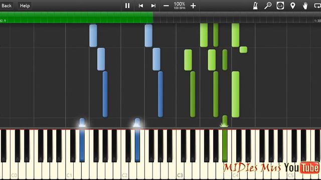 Jeremy Soule - Call of Magic Piano Cover [Synthesia Piano Tutorial] смотреть онлайн