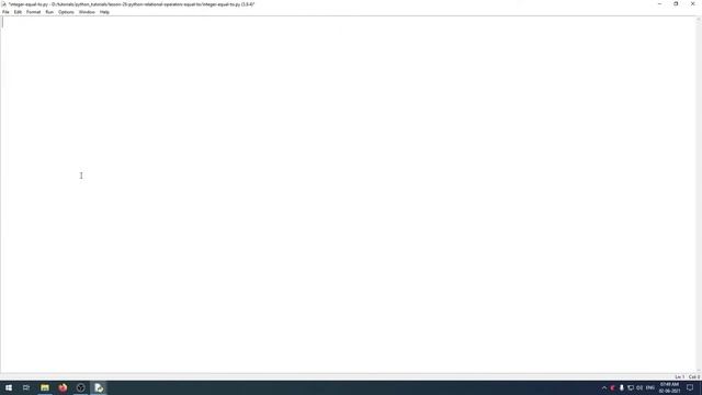 Python - Lesson - 26 - Relational Operators - Equal To смотреть онлайн