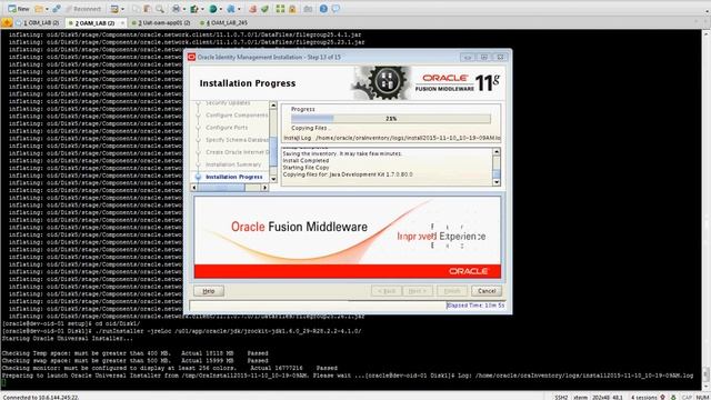Install Oracle Internet Directory using IDM 11g suite смотреть онлайн