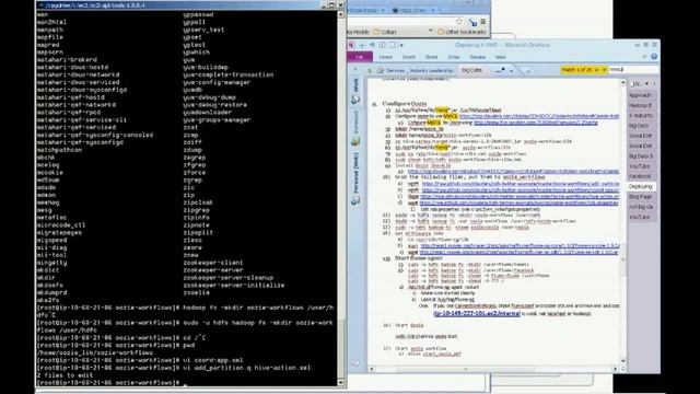 Big Data, Hadoop, and Social Media In Action: Part 7 - Configure Oozie Workflow смотреть онлайн