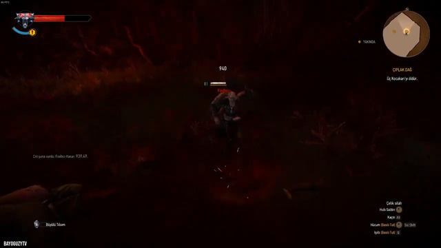 Witcher 3 -Bald Mountain(Quest)Ciri vs Crones (Blood and Broken Bones) смотреть онлайн