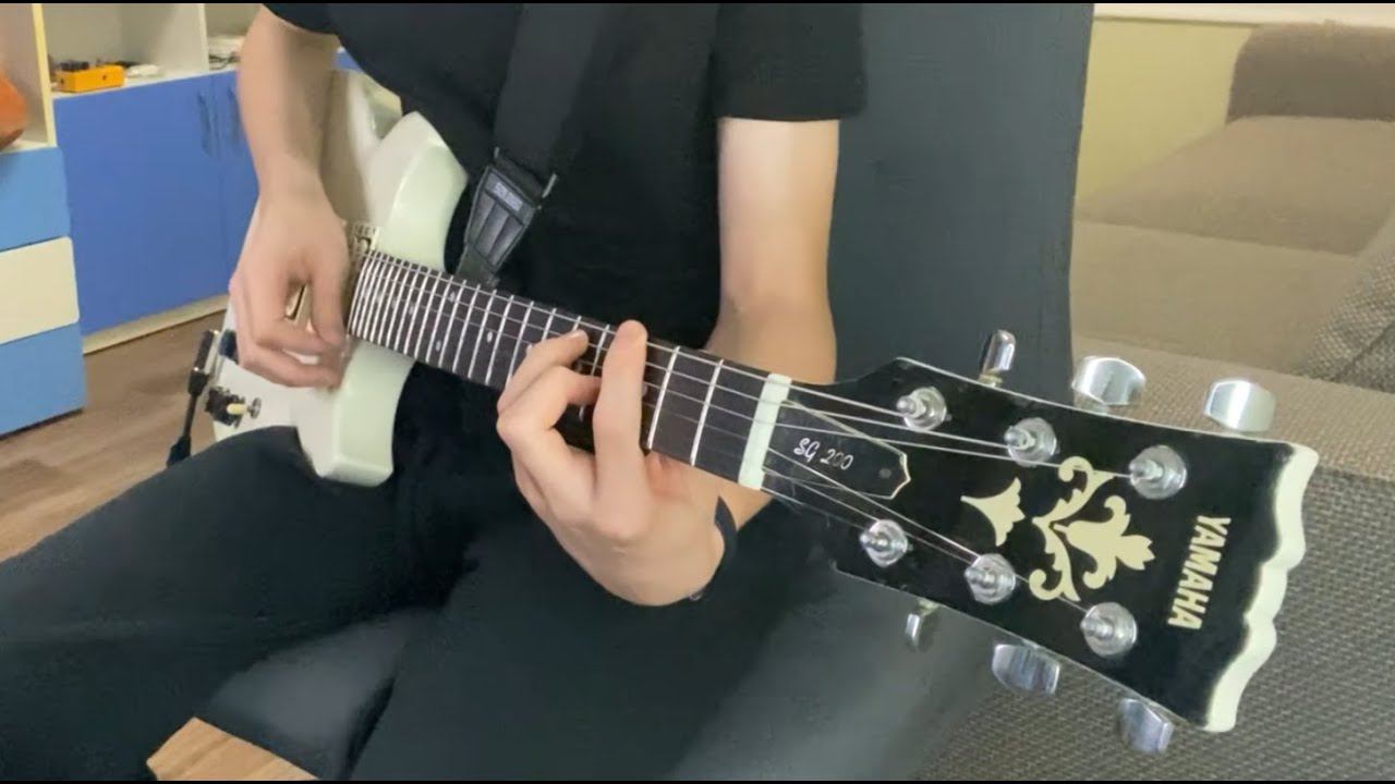 КИНО - Звезда по имени солнце | кавер | (Yamaha SG 200) смотреть онлайн
