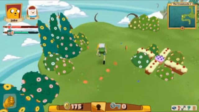 Finn and Jake Epic quest (The Grasslands LVL 1-2) смотреть онлайн