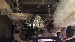 Дроссельная заслонка в выхлоп на Газель 3uz-fe