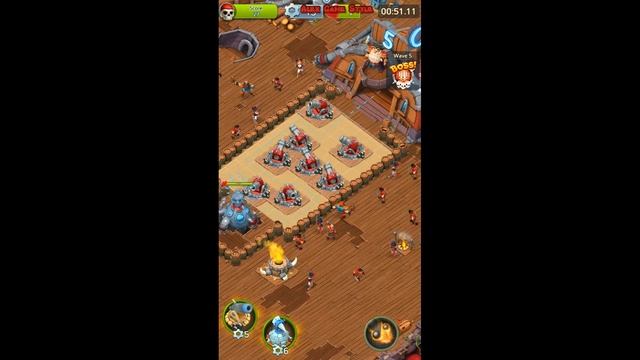 Survival Arena (EN) - First look. Tower Defense game (Android Strategy) смотреть онлайн