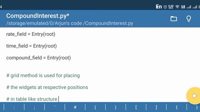 Make GUI Based Compound Interest Calculator with Tkinter in Android | Pydroid-3 | Python Projects смотреть онлайн