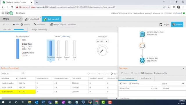 Qlik Fix: How to add a table to logstream task on Qlik Replicate смотреть онлайн