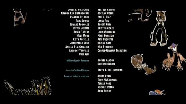 Ice Age 4 Credits смотреть онлайн