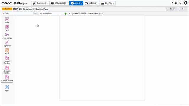Oracle Eloqua - Creating a Landing Page смотреть онлайн