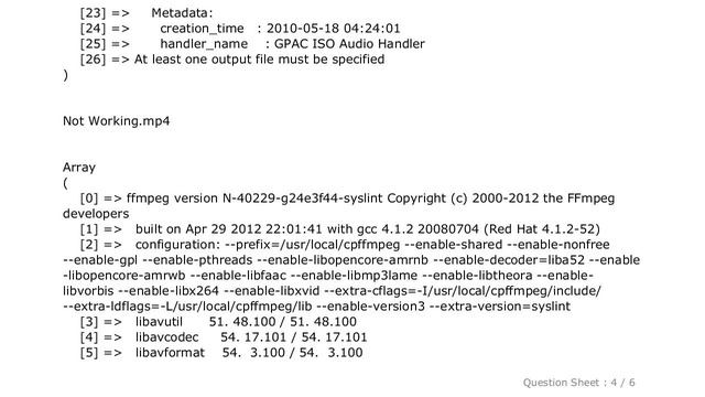 Android : Converting Video for Android using FFMPEG смотреть онлайн