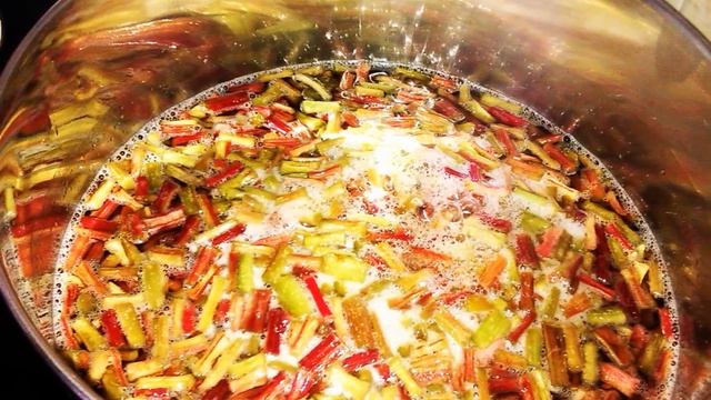 ВАРЕНЬЕ ИЗ РЕВЕНЯ RHUBARB JAM от Нади. смотреть онлайн
