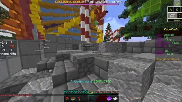 PRESENT HUNT CUBECRAFT - ALL LOCATIONS (25) - JAVA EDITION 2020 смотреть онлайн