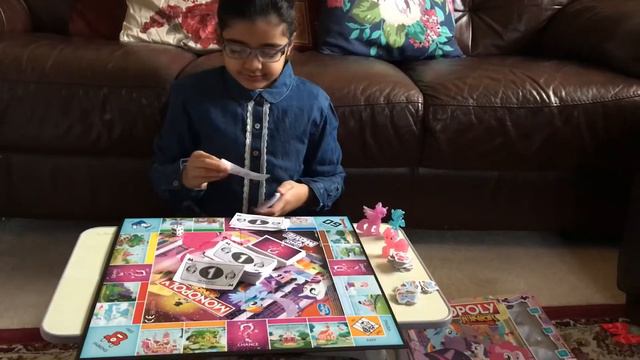My Little Pony Monopoly board game. смотреть онлайн