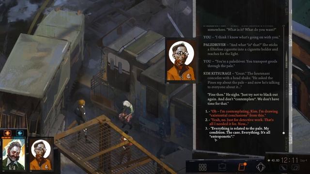 Disco Elysium, Part 29 / Learning the Truth of the Pale from Joyce and Paledriver, 2mm Hole Origin смотреть онлайн